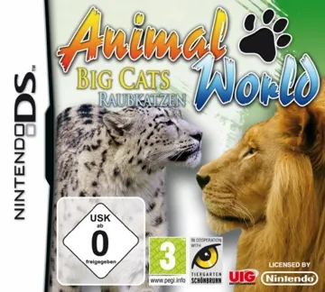 Animal World - Big Cats (Europe) (En,Fr,De,Es,It) box cover front